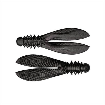 ジャッカル ワーム リビングバニー3.8インチ ストレートブラック