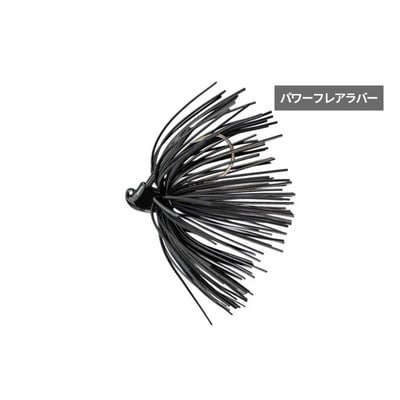ジャッカル ラバージグ アナーキー パワーフレア 11g ソリッドブラック
