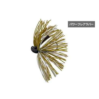 ジャッカル ラバージグ アナーキー パワーフレア 7g マジックライトグリパン