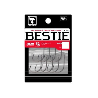 ジャッカル ワームフック ベスティー #8