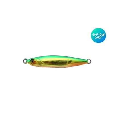 ジャッカル メタルジグ フラッグトラップ 100g タチウオColor シラスグリキン/クラッシュホロ