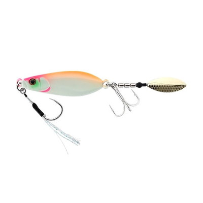 ジャッカル メタルジグ ビッグバッカー Eブレード W 60g トロピカルグロー