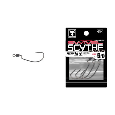 ジャッカル ワームフック スイベルサイス タイプナロー 5/0