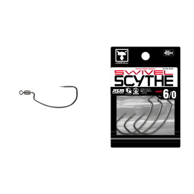 ジャッカル ワームフック スイベルサイス 6/0