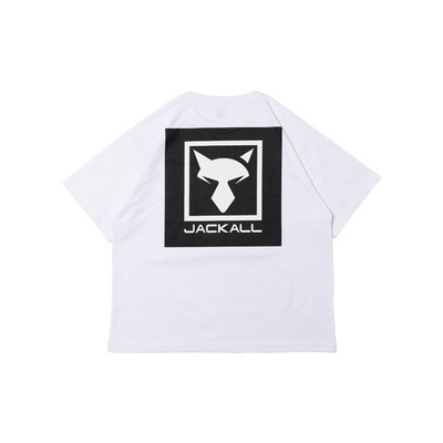 ジャッカル ウェア TS-B001 ビッグシルエットT ホワイト S