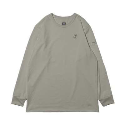 ジャッカル ウェア LT-B002 アングラーズ.ファイネスト ロングT グレージュ XXL