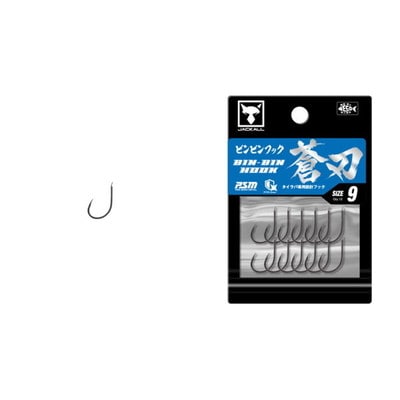 ジャッカル タイラバ 鯛ラバ ビンビンフック 蒼刃 9