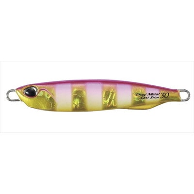 DUO(デュオ) ドラッグメタルキャストスリム20g ピンクゴールドゼブラGR メタルジグ