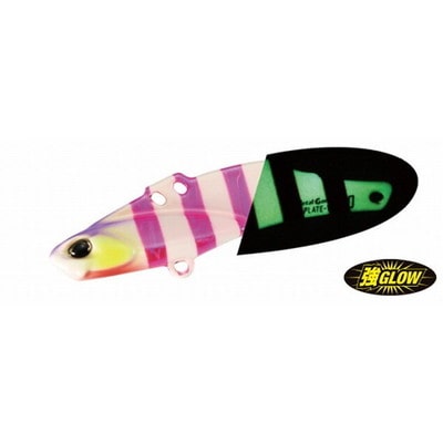 デュオ シーバスルアー メタルガレージ プレートバイブ26g タチウオカラー スーパーグローピンクゼブラ