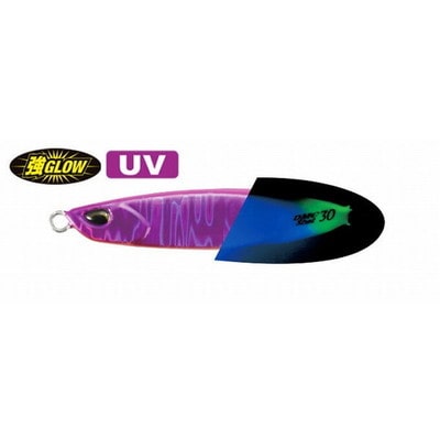 デュオ メタルジグ ドラッグメタル キャストショット20g タチウオカラー UVパープルグローテール