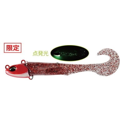 デュオ ワーム ビーチウォーカー ジャンゴグラブセット27g限定 ACC0876 UV銀河レッドグロー