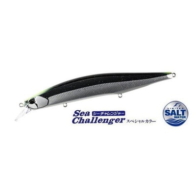 デュオ シーバスルアー レアリスジャークベイト160S SW CVI3567 UVシーチャレブラックGB