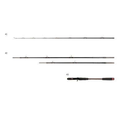 ゼニス シーバスロッド ルビナベスティア LB-B85/763H (ベイト/変則3ピース)