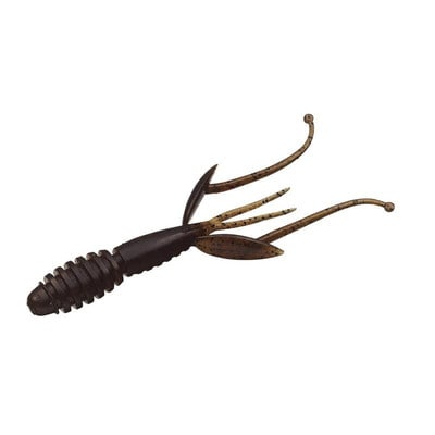 エバーグリーン ワーム C-4シュリンプ 4.2インチ #01 グリーンパンプキン.BK