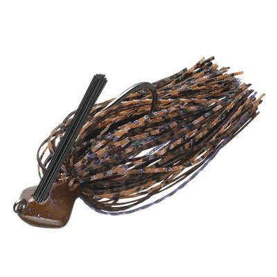 エバーグリーン ラバージグ キャスティングJIGシリコン 1/4oz #108 BRPUイリューシ