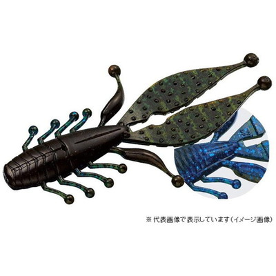 エバーグリーン キッカーバグ 5.5インチ #61 グリパン/ブルークロー