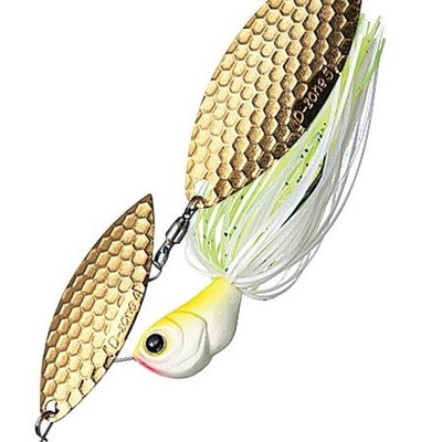 エバーグリーン Dゾーン スピナーベイト バズベイト 3/8oz DI #14 ホワイトチャートG 1255I0014