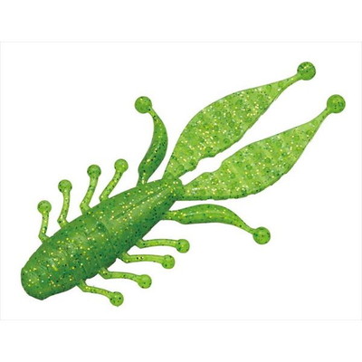 エバーグリーン ワーム キッカーバグ 3.3インチ ファットベイビー #35 CH・GD/GR