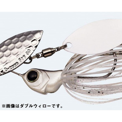 エバーグリーン スピナーベイト バズベイト DゾーンフライTG 1/4oz タンデムウィロー #04 スーパーホワイト