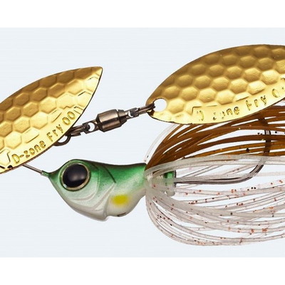 エバーグリーン スピナーベイト バズベイト Dゾーンフライ TG 1/4oz ダブルウィロー #01 アユ