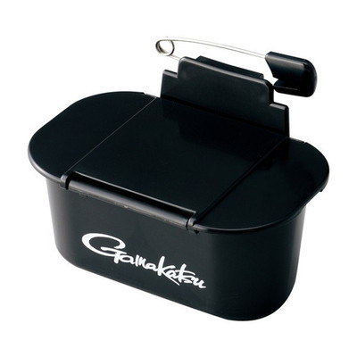 がまかつ 餌箱 競技用サシエ入レGM1415 ブラック