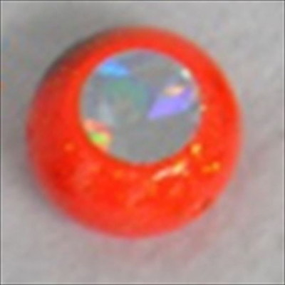 マルシン漁具 タイラバ 鯛ラバ GSKスライド 交換用 鯛鉛 オレンジラメ 105g