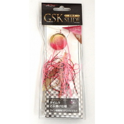 マルシン GSKスライドピンクゴールド 105g タイラバ 鯛ラバ