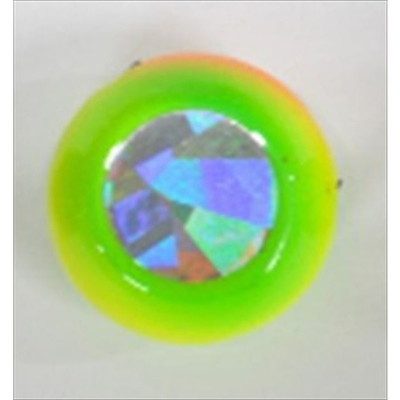 マルシン漁具 タイラバ 鯛ラバ GSKスライド 交換用 鯛鉛 イエローチャート 90g