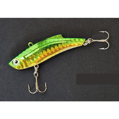 マルシン漁具 シーバスルアー ソルトクェイク グリーンゴールド 8cm/22g