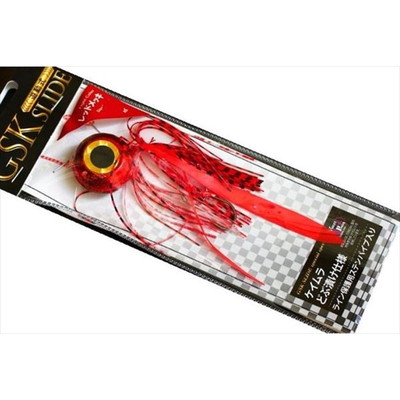 マルシン GSKスライド レッドメッキ 120g タイラバ 鯛ラバ