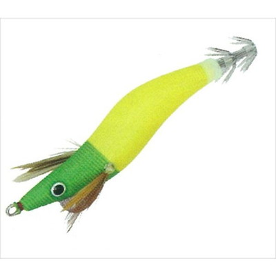 マルシン漁具 スッテ エギ オモッパーエギ 2号 ミドキ(夜光)