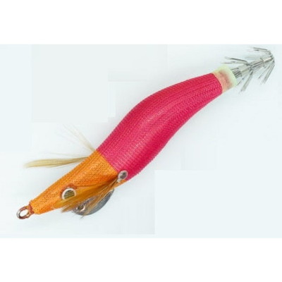 マルシン漁具 スッテ オモッパーエギ 2号 オレピン(赤)