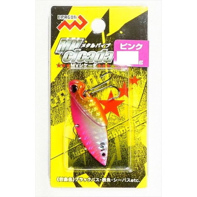 マルシン漁具 シーバスルアー MV Cicada （MVシケーダ） ピンク 14g