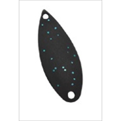 フォレスト MIU(ミュー) 1.4g No.18 マットブラック(青ラメ) スプーン