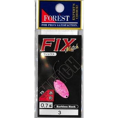 フォレスト スプーン 22TS激釣 フィックス 0.7g TSカラー No.3エレガンス