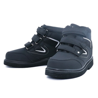 GOTSURI GT-373 フェルトスパイクシューズ(マジックテープ仕様) 杢ブラック M