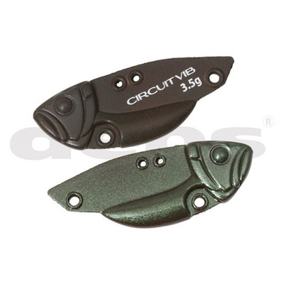 デプス トラウトプラグ サーキットバイブトラウトモデル 3.5g #04 Mチョコ/グリーンブラウン