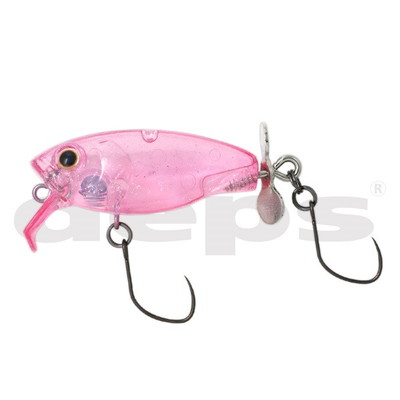 デプス トラウトプラグ バズジェット トラウトモデル #02 スケルトンピンク
