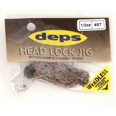 deps(デプス) ヘッドロックジグ 1/2oz ワイヤーガードモデル L #57 サクラベビー ラバージグ