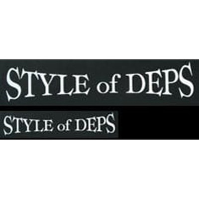 デプス ステッカー スタイルofdepsカッティングステッカーM 白