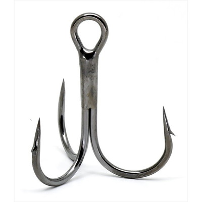デプス トリプルフック TREBLE HOOK OUT BARB #3/0 ブラックニッケル