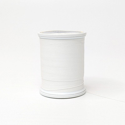 ジャストエース ポリエステル ダルスレッド (A) 細糸 200m 401 ホワイト