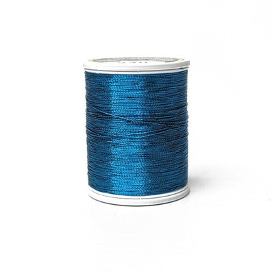 ジャストエース メタリックスレッド (C)太糸 100m 940 エレクトリックブルー