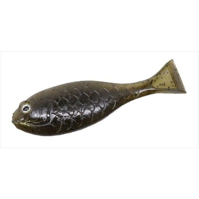 エンジン ワーム ベイビービル フィン 2インチ #08 グリーンパンプキン