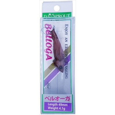 ディスプラウト トラウトプラグ ベルオーガ Bo-17 フルクリアーブラウン