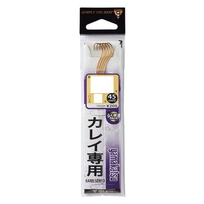 がまかつ (糸付)カレイ専用(金) 12号-ハリス3号