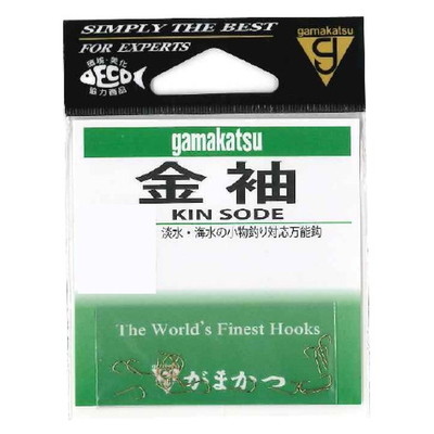 がまかつ 金袖 5号 針