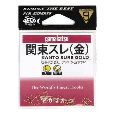 がまかつ 関東スレ 金 6号 ヘラ用ハリ