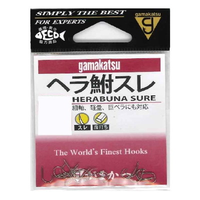 がまかつ ヘラ鮒スレ 茶 4号