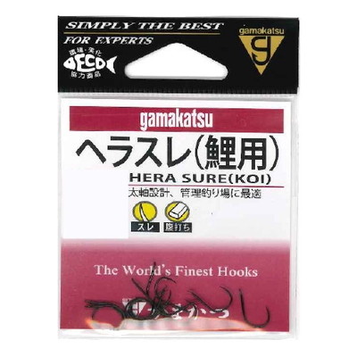 がまかつ ヘラスレ(鯉用)(黒) 8号